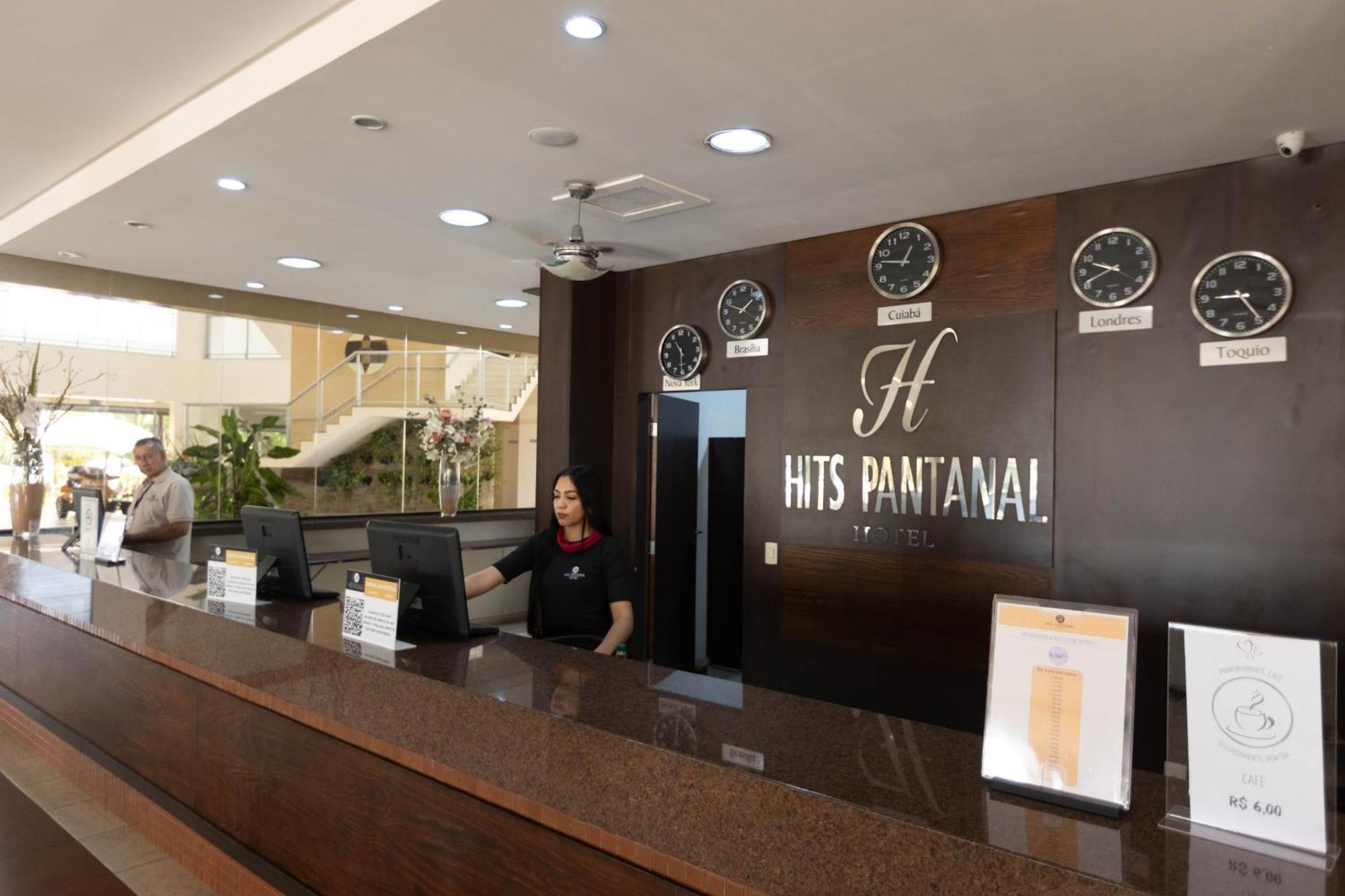 Hits Pantanal Hotel Aeroporto Варзеа-Ґранді Екстер'єр фото